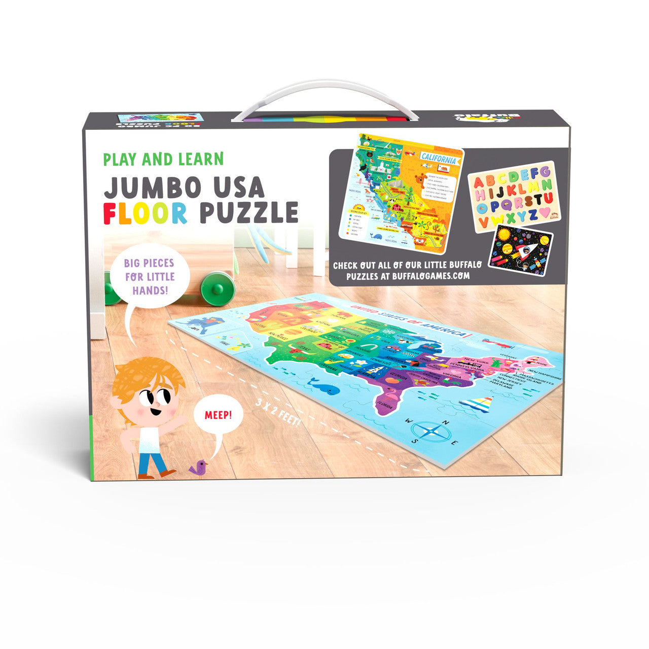 buffalo-little-buffalo-usa-karte-kinder-puzzle-bodenpuzzle-ab-4 image 3
