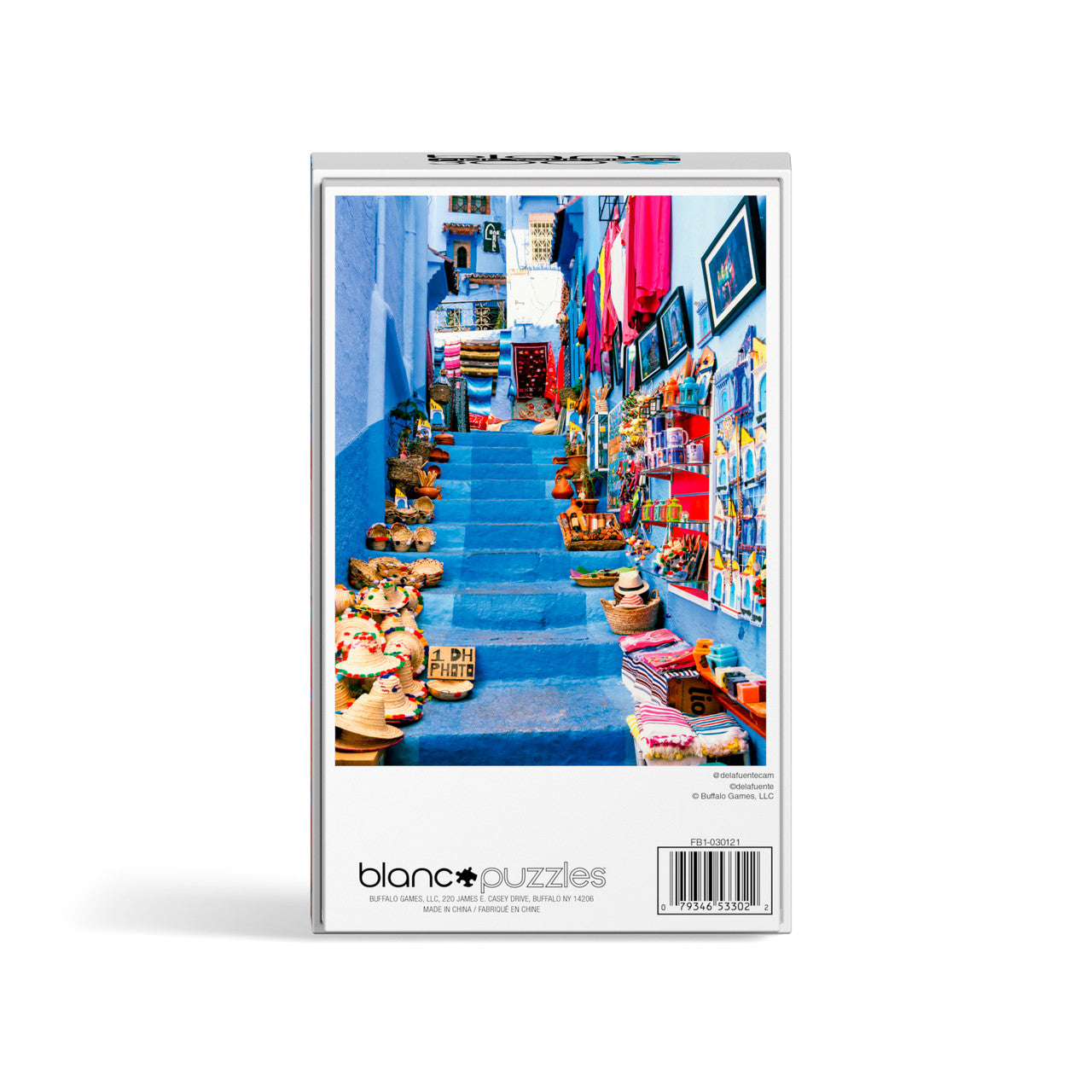 blanc-blue-city-of-morocco-300-teile-puzzle-marokko image 4