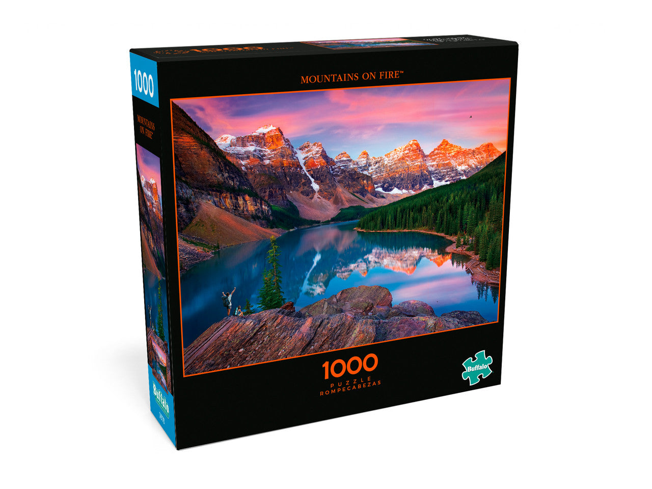 buffalo-games-mountains-on-fire-puzzle-1000-teile-banff image 3