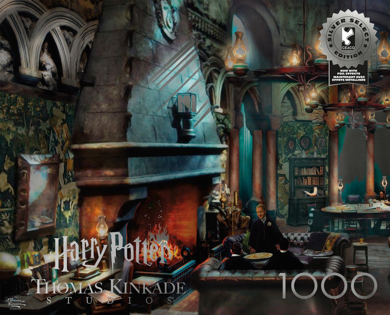buffalo-games-silver-select-slytherin-1000-teile-puzzle image 1