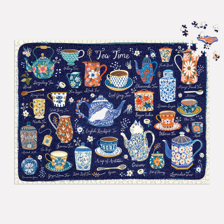 galison-tea-time-puzzle-1000-teile-mit-20-sonderformen image 4
