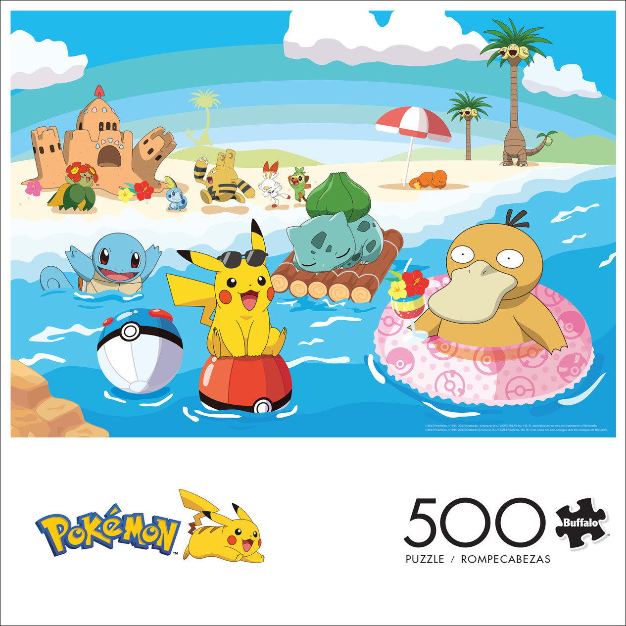 buffalo-games-pok-mon-island-time-puzzle-500-teile-strand image 2