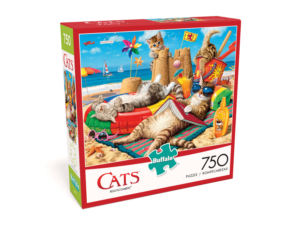 buffalo-games-cats-beachcombers-750-teile-katzenpuzzle image 3