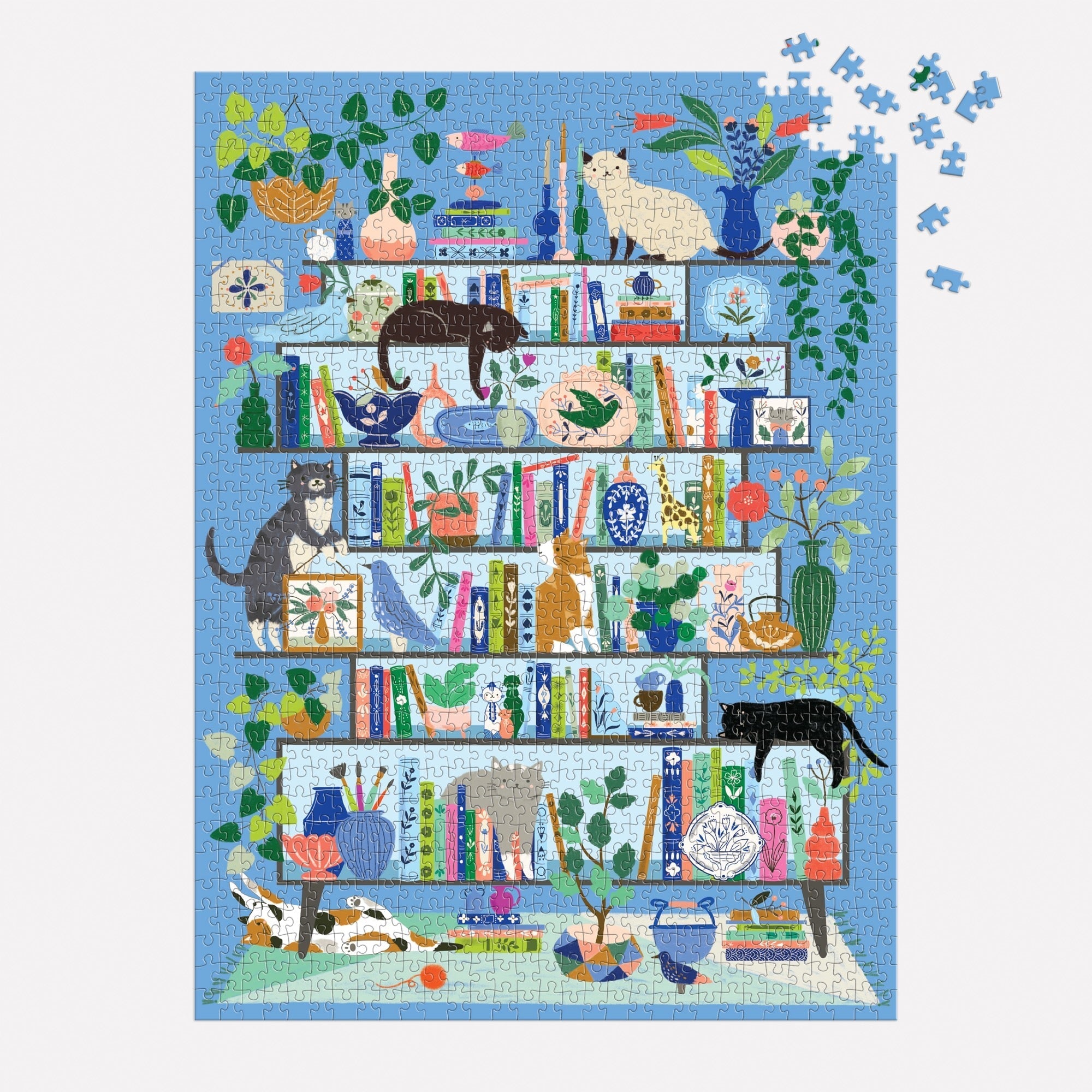 galison-purrfect-nook-1000-teile-puzzle-katzen image 4