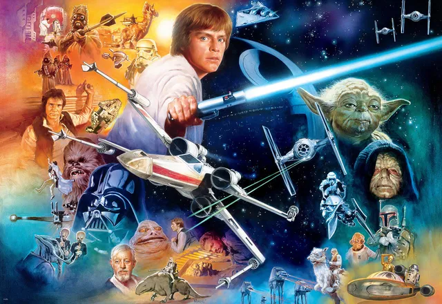 buffalo-games-star-wars-the-force-is-strong-puzzle-2000-teile image 1