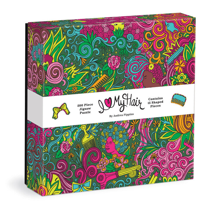 galison-i-love-my-hair-puzzle-500-teile-andrea-pippins image 1