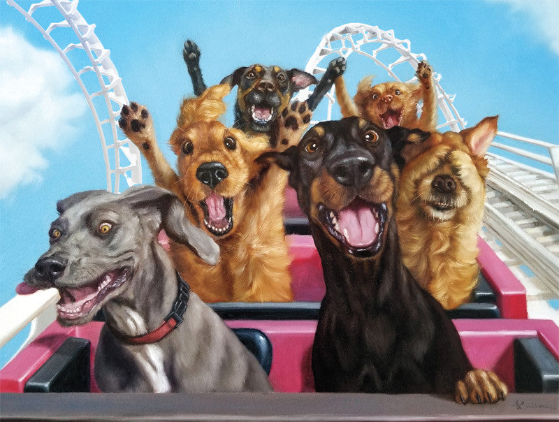 buffalo-games-dog-days-fun-at-the-amusement-bark-750-teile-puzzle-hunde image 2