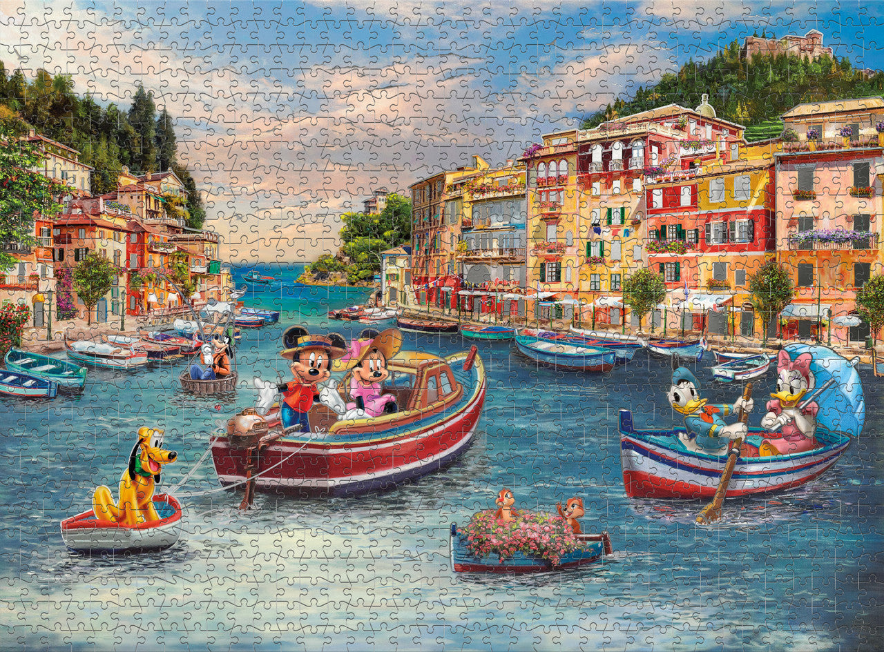buffalo-games-disney-kinkade-mickey-minnie-italien-1000-puzzle image 4