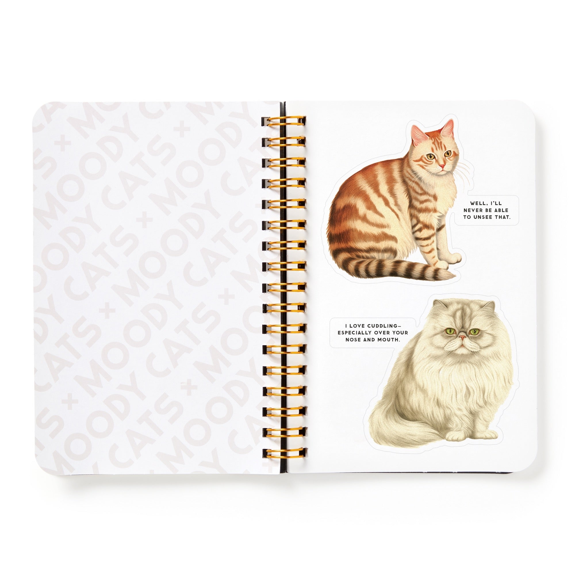galison-moody-cats-stickerbuch-katzen-18-seiten image 6