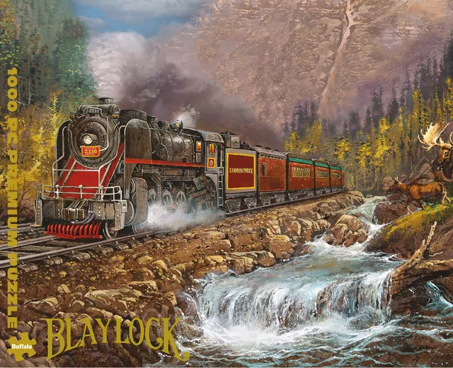 buffalo-games-gold-canadian-pacific-railroad-puzzle-1000-teile image 1