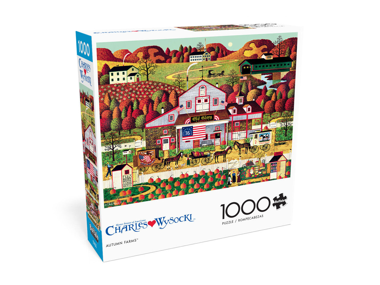 buffalo-games-autumn-farms-puzzle-1000-teile-herbst image 4