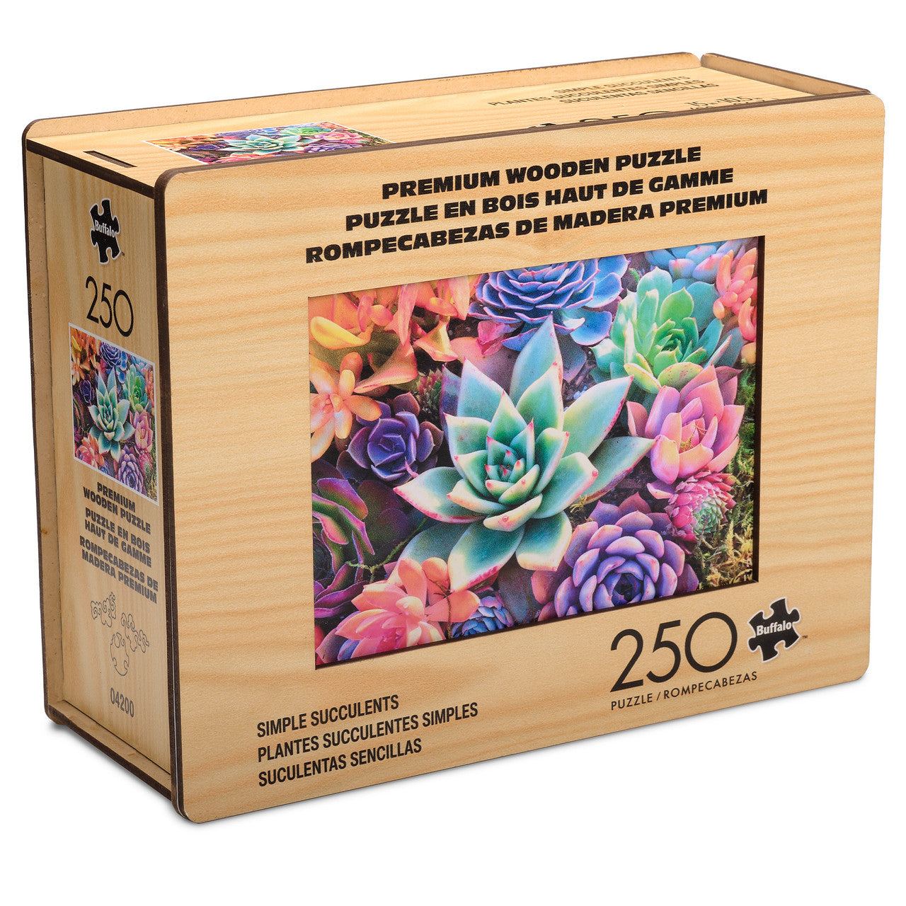 buffalo-games-simple-succulent-holzpuzzle-250-teile-whimsy image 3