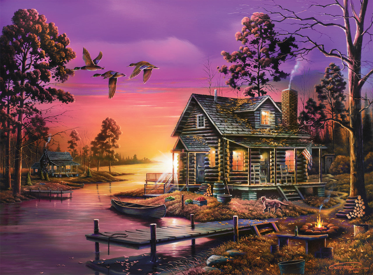 buffalo-games-jigsaw-puzzles-lakeside-living-puzzle-1000-teile image 1