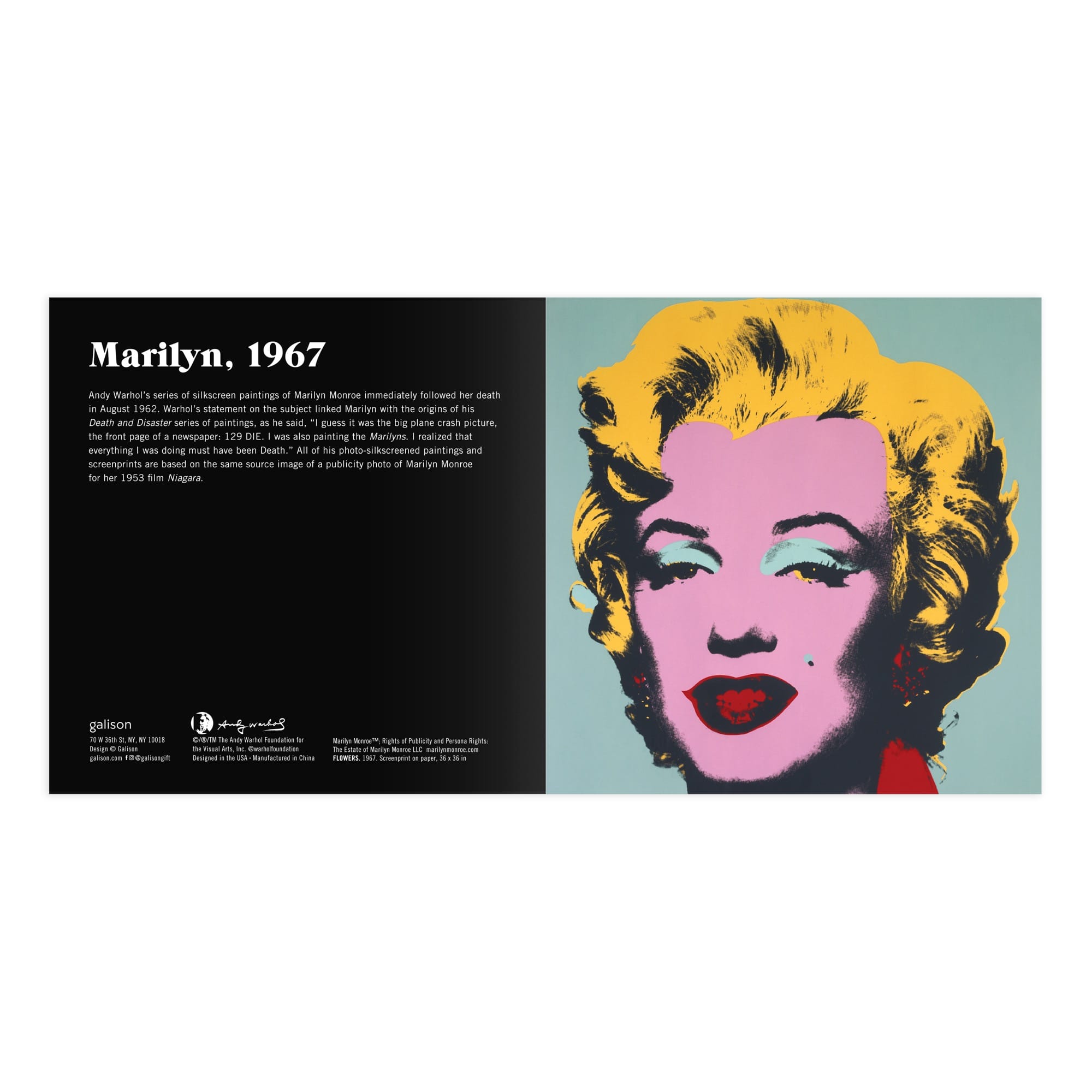galison-andy-warhol-marilyn-schiebepuzzle-holz-2-in-1 image 6