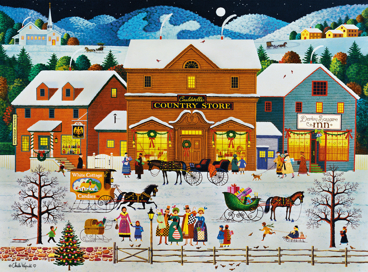 buffalo-games-wysocki-cauldwell-s-country-store-puzzle-1000-teile-winter image 2