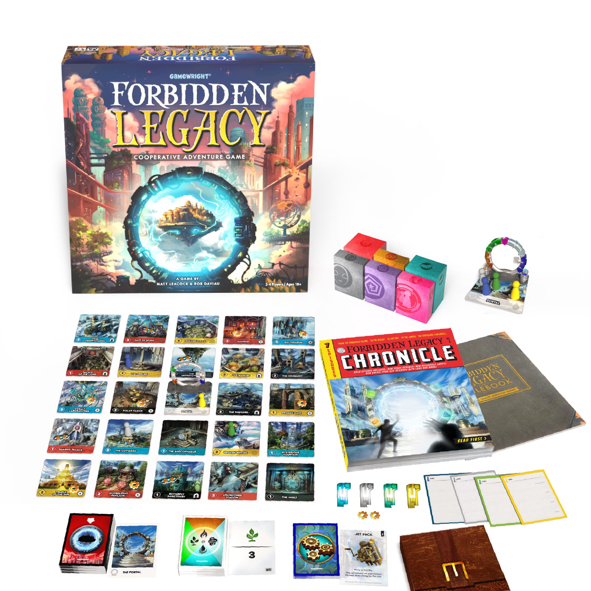buffalo-games-forbidden-legacy-brettspiel-kooperativ-7-kapitel image 1