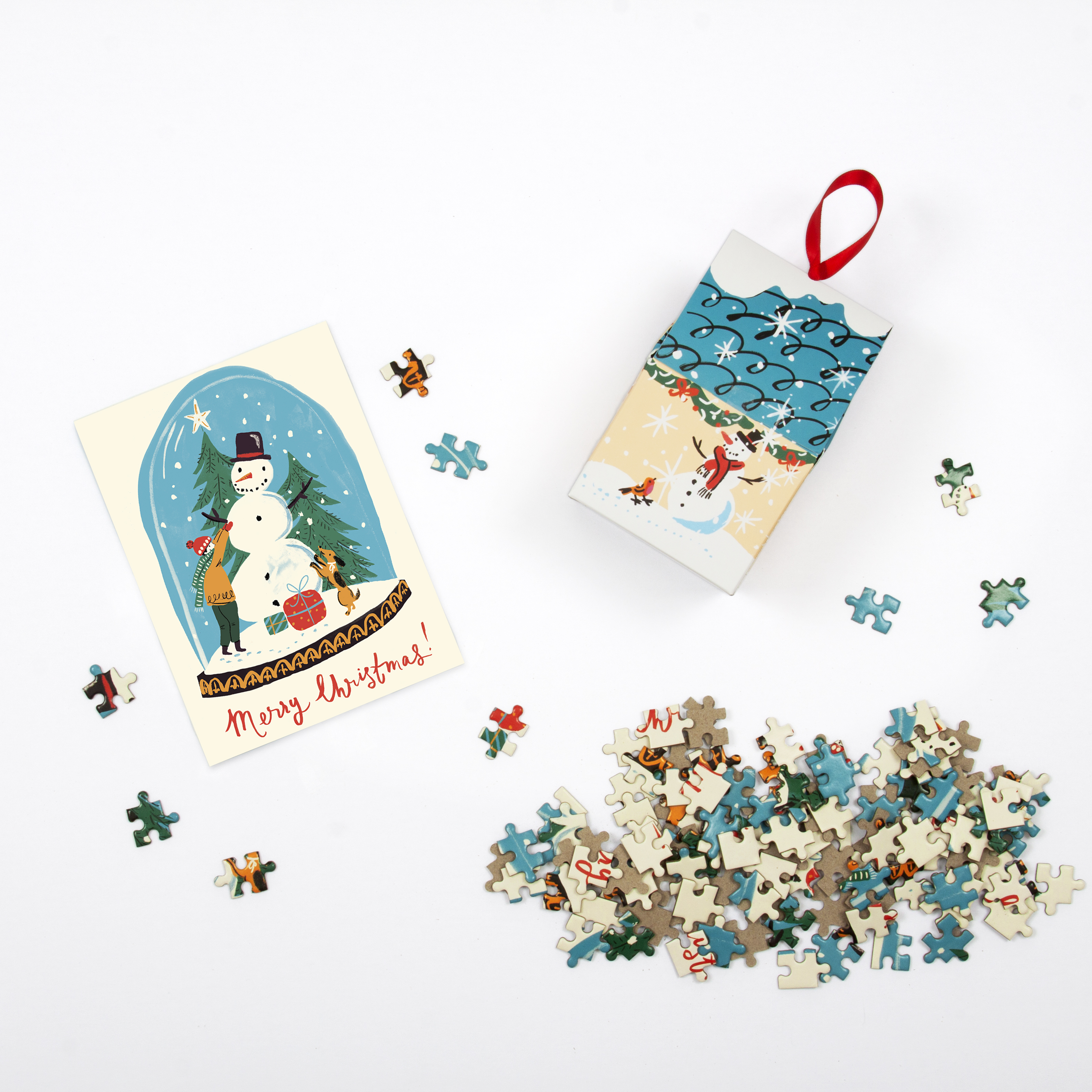 galison-snow-globe-130-teile-puzzleanhaenger-weihnachten image 4