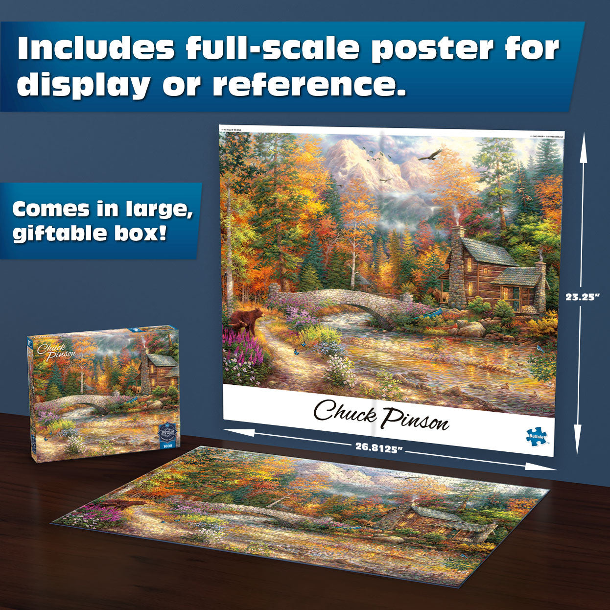 buffalo-games-chuck-pinson-call-of-the-wild-puzzle-1000-teile image 4