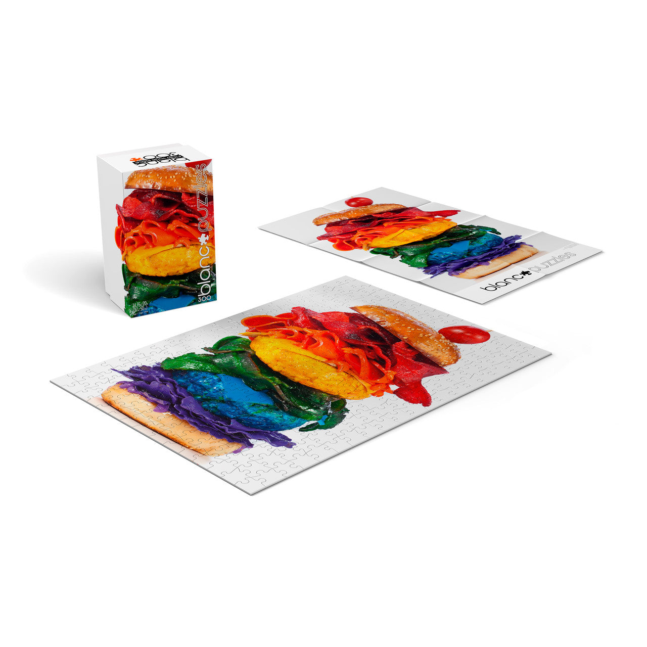 blanc-rainbow-sandwich-300-teile-puzzle-serie-e-mit-poster image 4