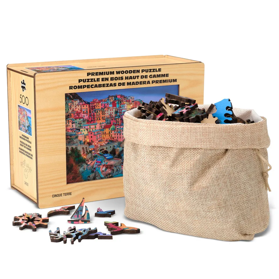 buffalo-games-cinque-terre-holzpuzzle-500-teile-whimsy-cut image 1