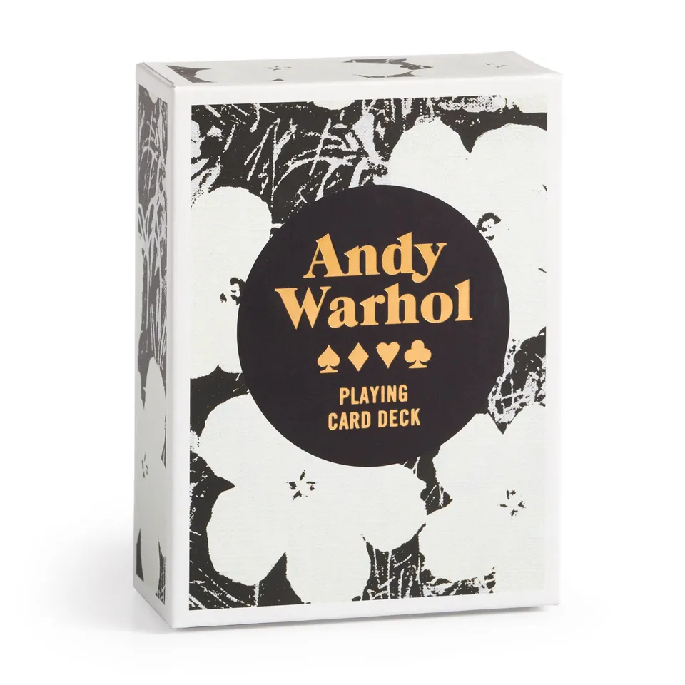 galison-warhol-pop-art-spielkarten-standard-deck-kunst image 1