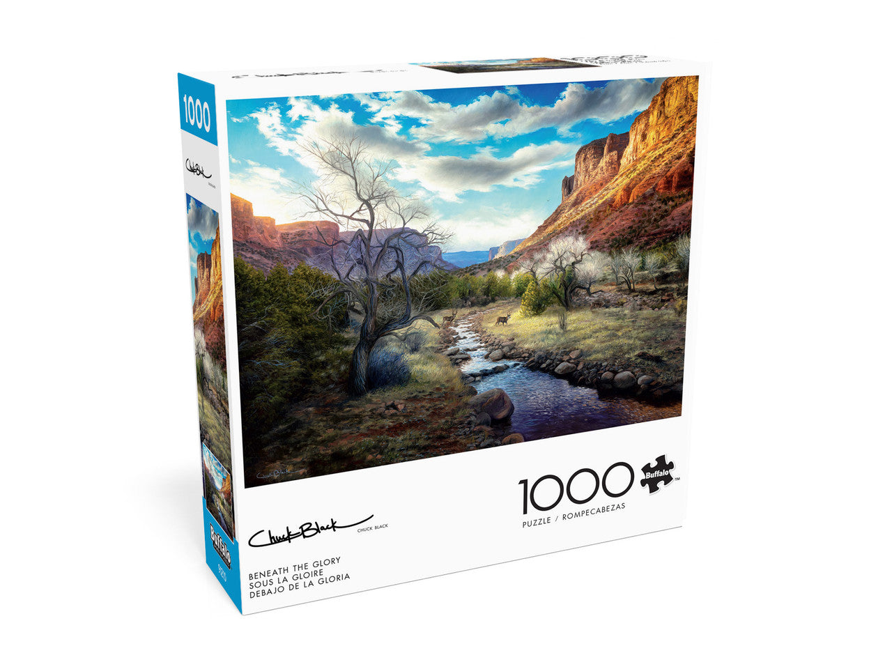 buffalo-games-chuck-black-beneath-the-glory-puzzle-1000-teile-canyon image 3