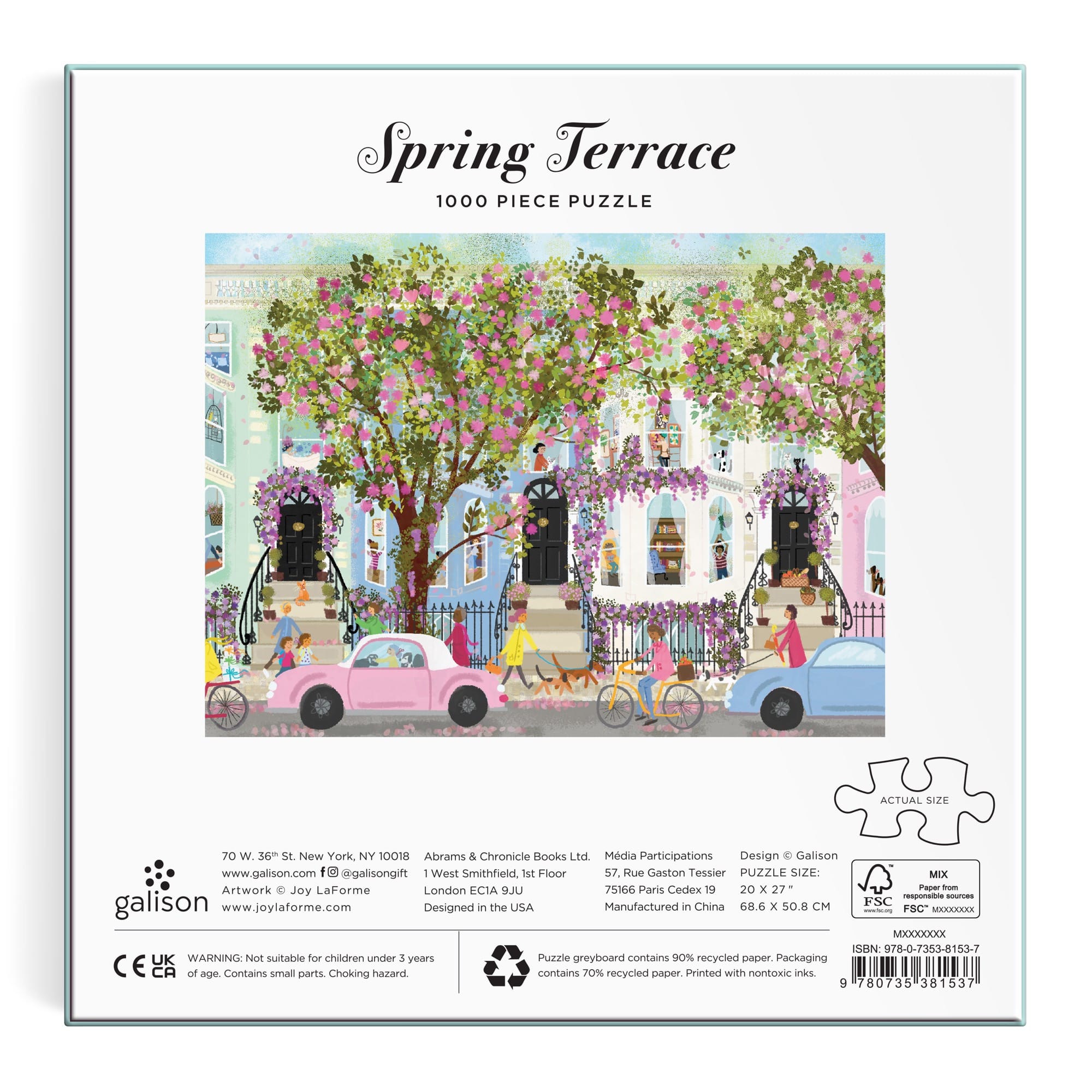 galison-joy-laforme-spring-terrace-puzzle-1000-teile image 5