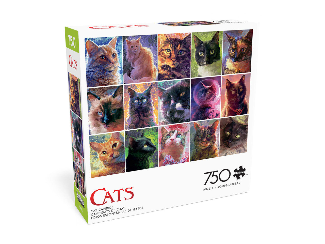 buffalo-games-cats-cat-candids-puzzle-750-teile-katzen image 2