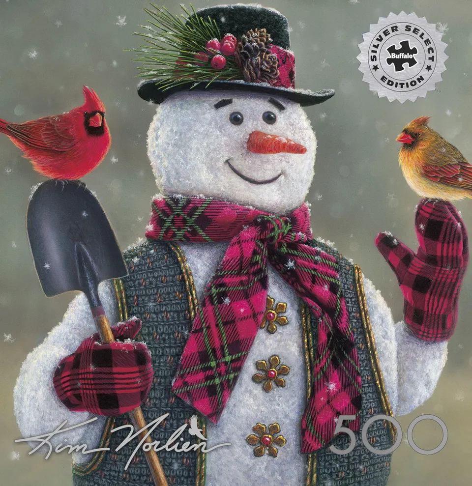 buffalo-games-silver-select-snow-grandpa-puzzle-500-teile image 1