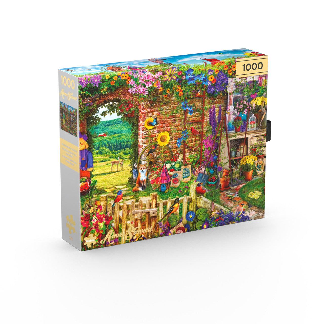 buffalo-games-aimee-stewart-garden-gate-1000-teile-puzzle-gold image 3