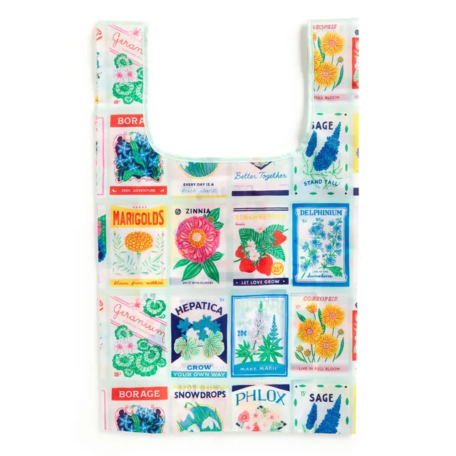 galison-grow-your-own-way-nylon-tragetasche-faltbar image 1
