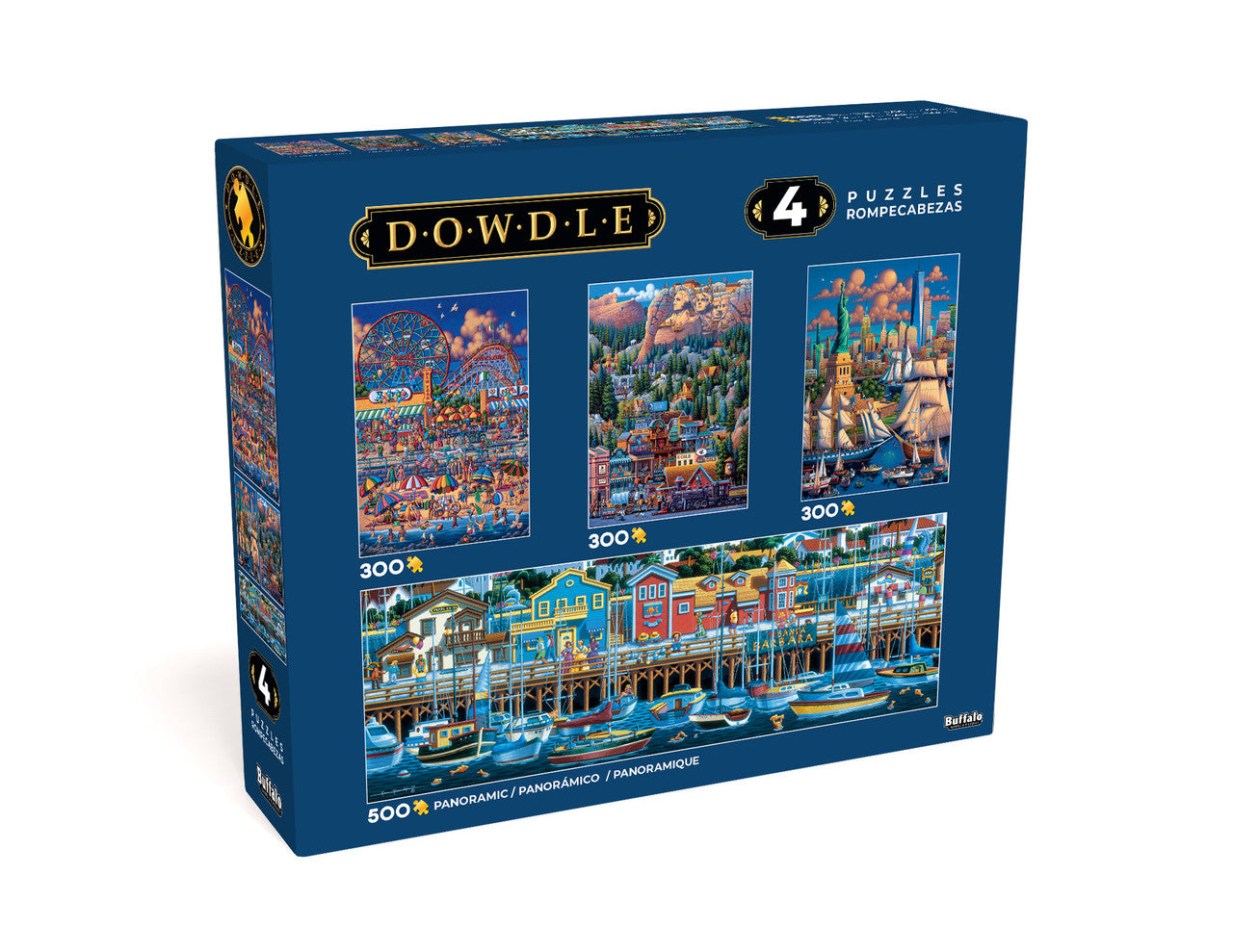 buffalo-games-eric-dowdle-4-in-1-puzzle-1400-teile-set image 2