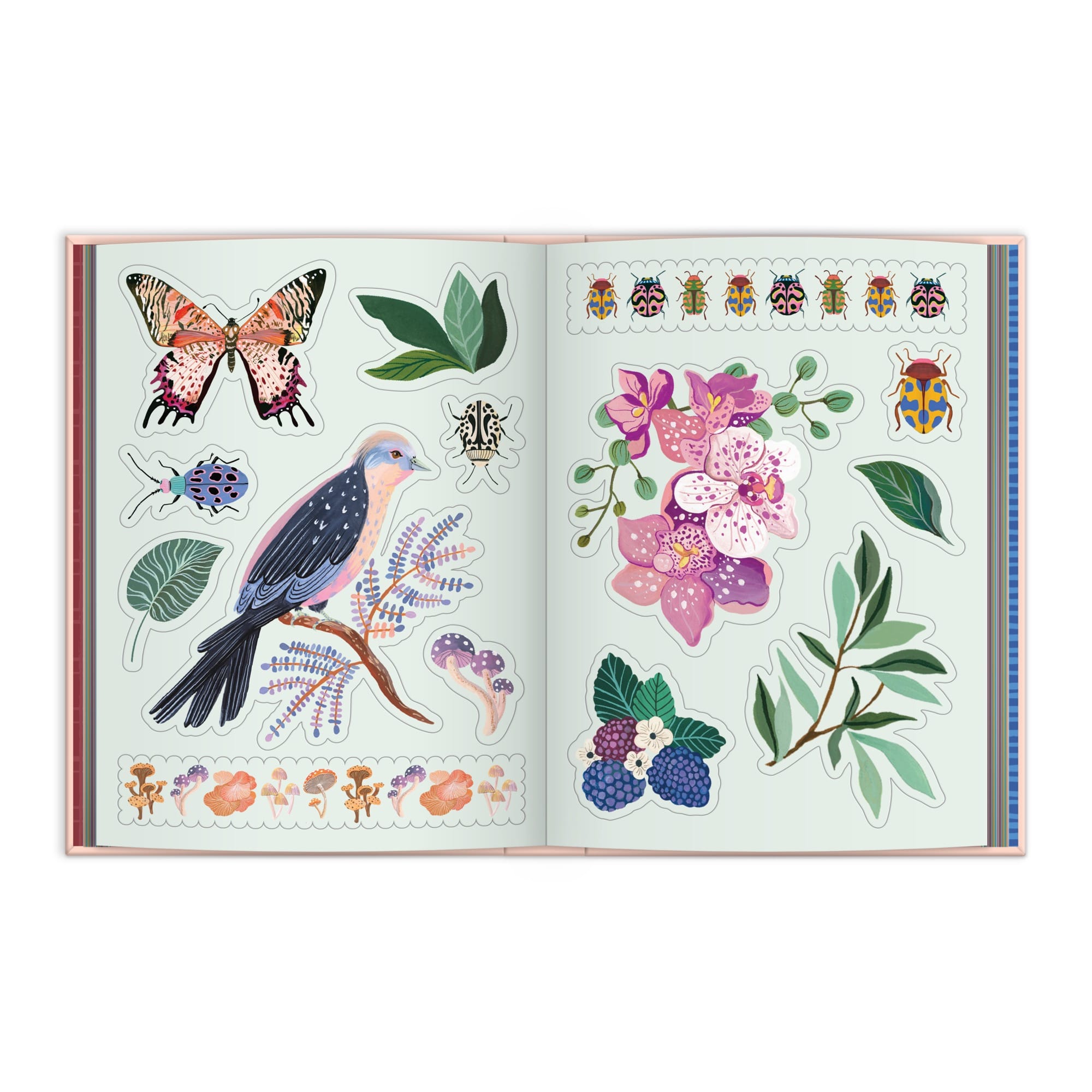 galison-art-of-the-forest-stickerbuch-100-seiten-1000-sticker image 5
