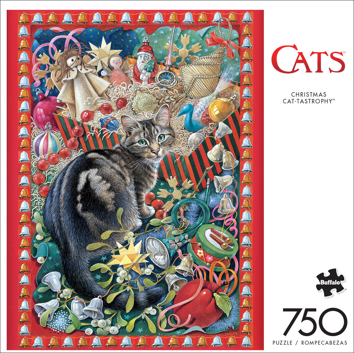 buffalo-games-cats-christmas-cat-tastrophy-puzzle-750-teile image 3