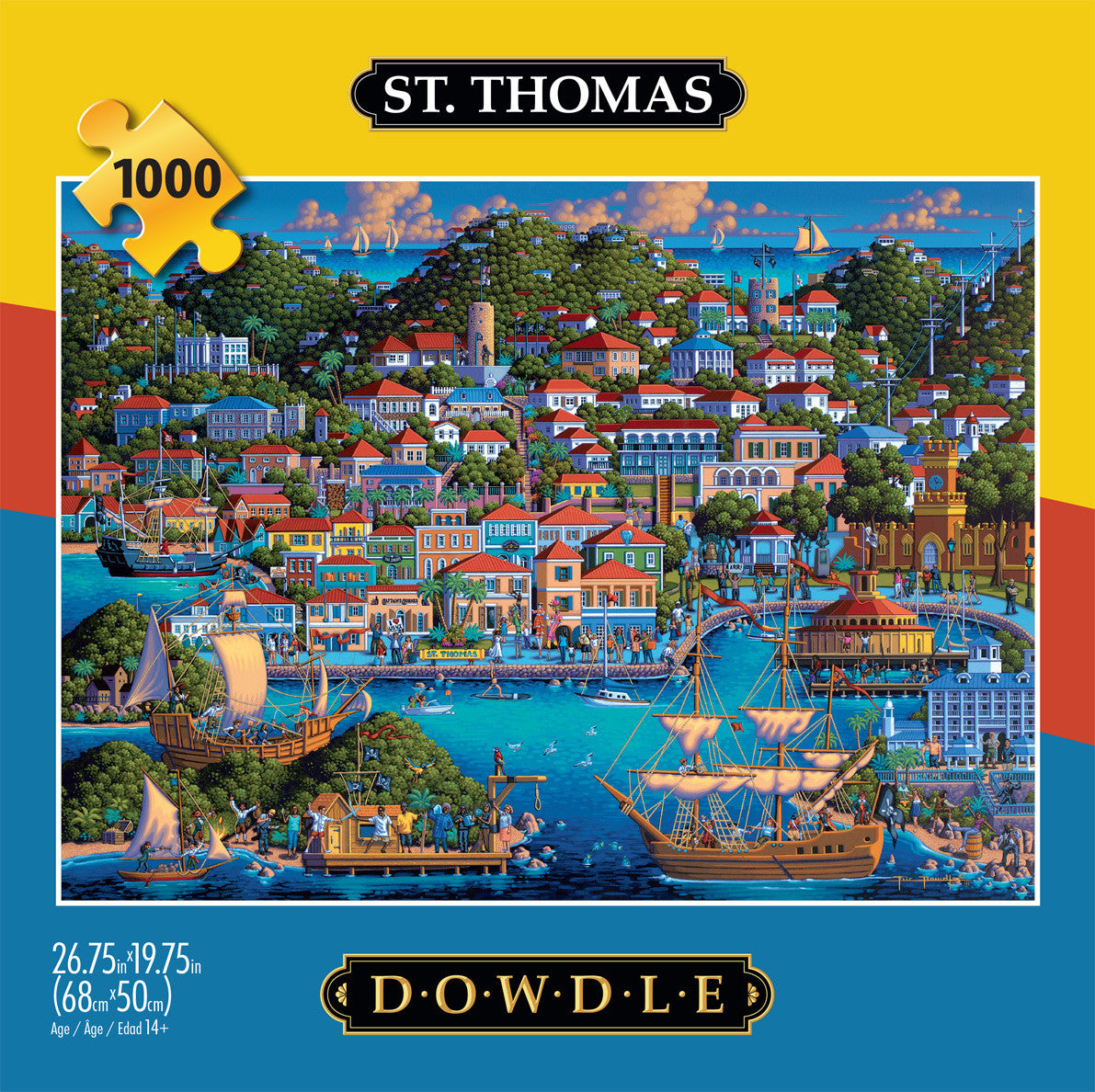 buffalo-games-eric-dowdle-st-thomas-puzzle-1000-teile-karibik image 2