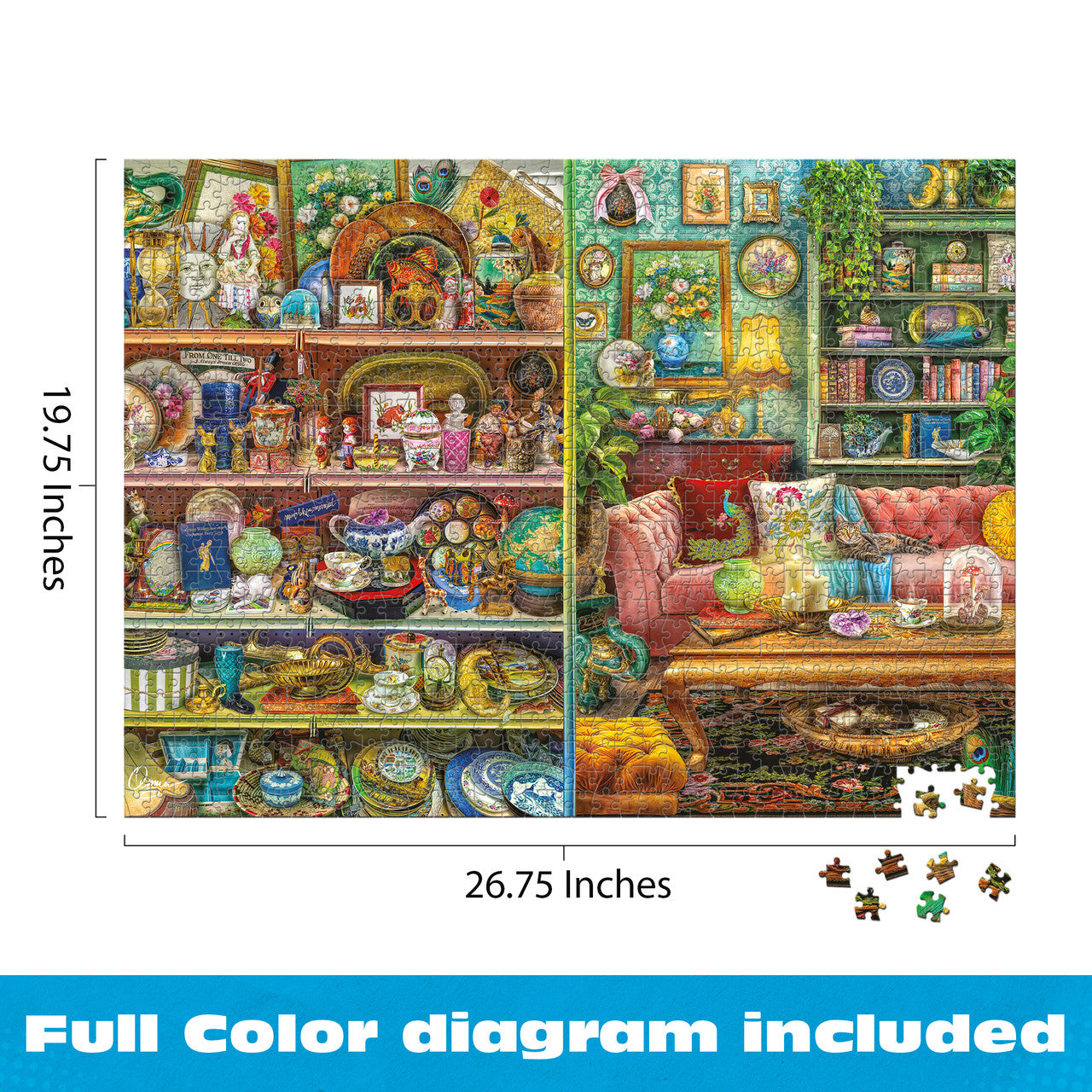 buffalo-games-thrifted-vs-styled-1000-teile-puzzle-aimee-stewart image 5