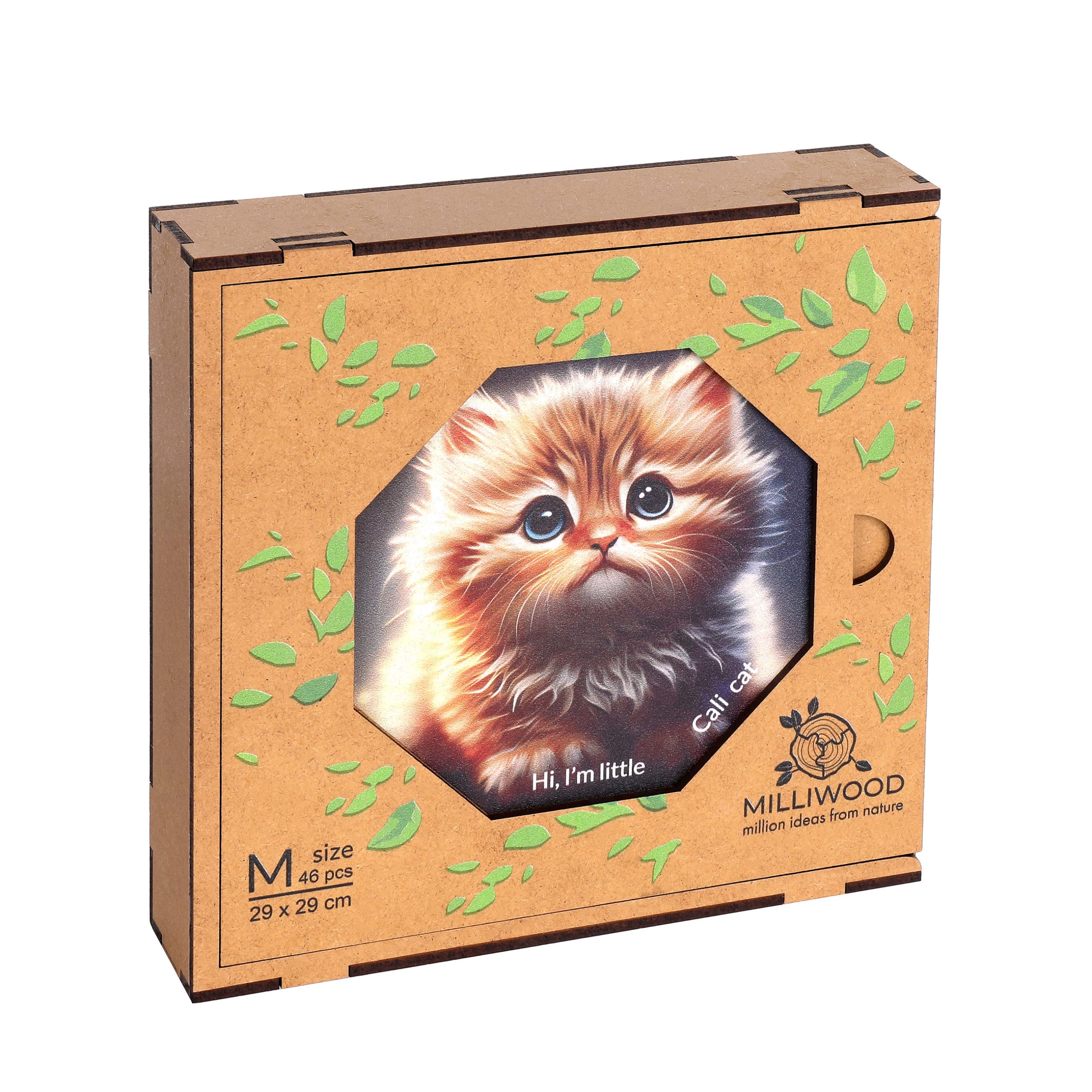 milliwood-hi-i-m-little-cali-cat-holzpuzzle-46-teile-katze image 7