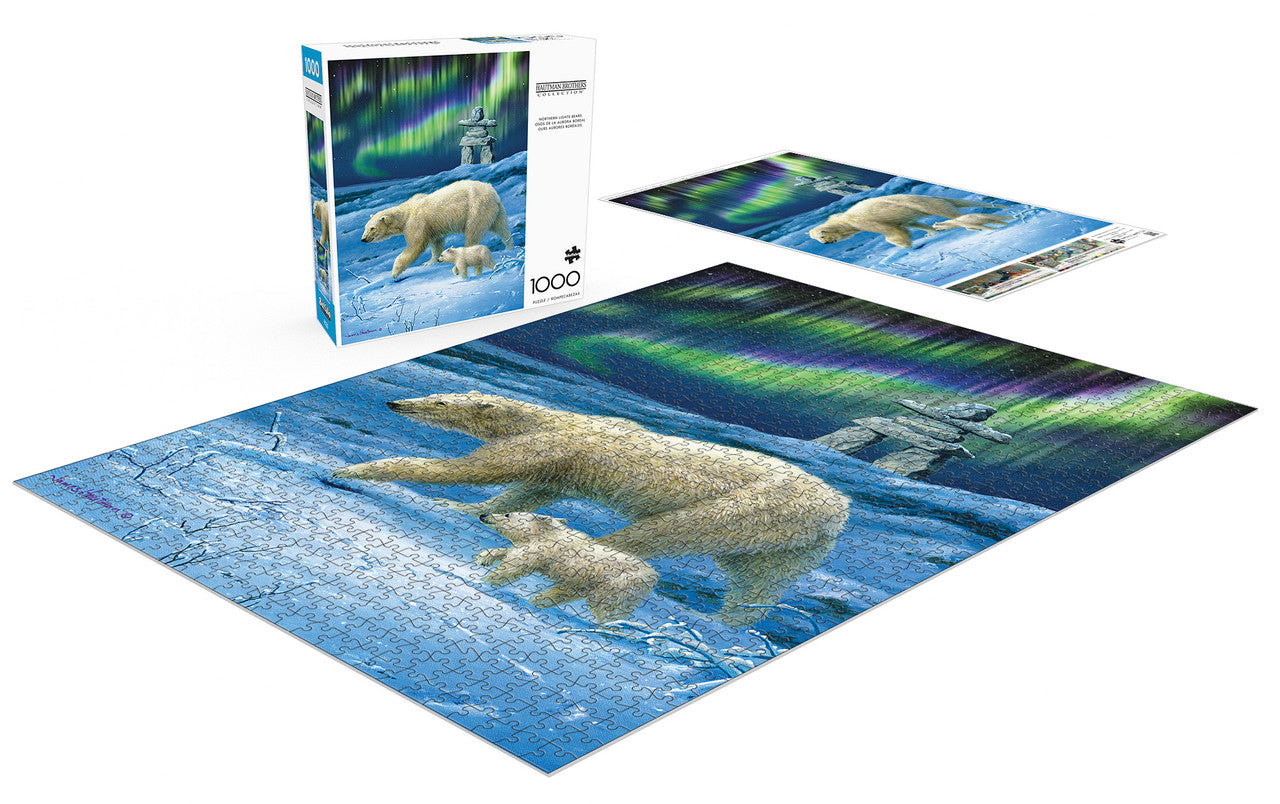 buffalo-games-hautman-northern-lights-bears-puzzle-1000-teile image 4