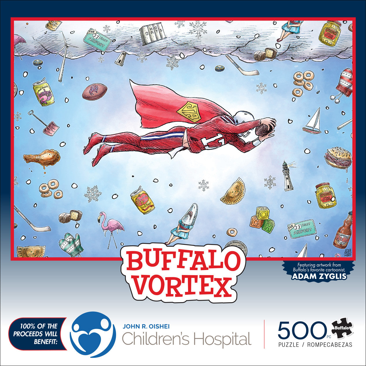 buffalo-games-buffalo-vortex-oishei-puzzle-500-teile-charity image 1