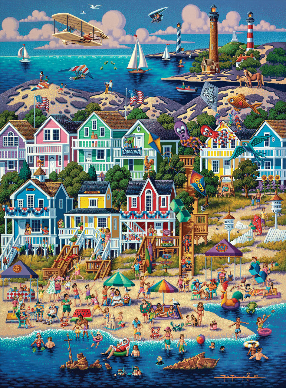 buffalo-games-outer-banks-1000-teile-puzzle-strand image 1