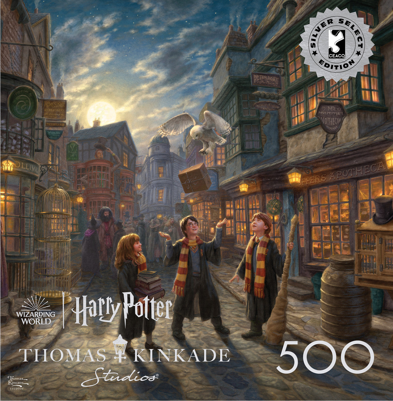 ceaco-harry-potter-diagon-alley-500-teile-puzzle-winkelgasse image 1
