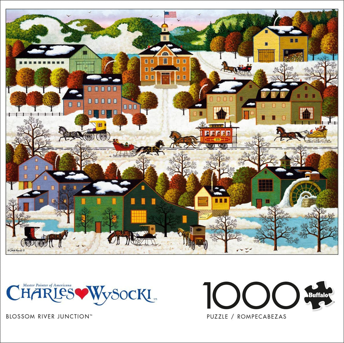 buffalo-games-blossom-river-junction-puzzle-1000-teile-wysocki image 1