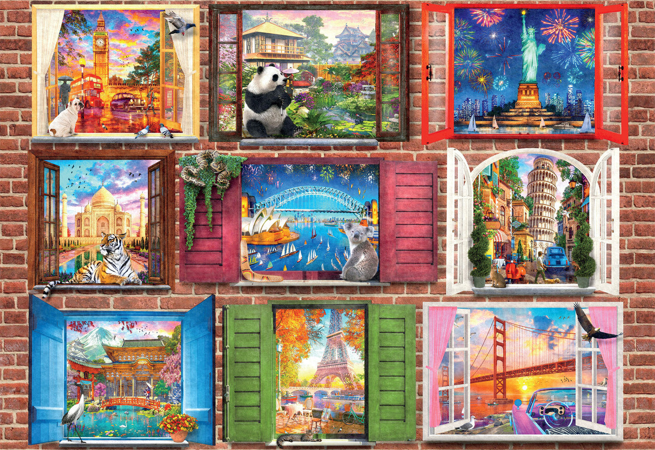 buffalo-games-windows-open-to-the-world-1500-teile-puzzle image 2