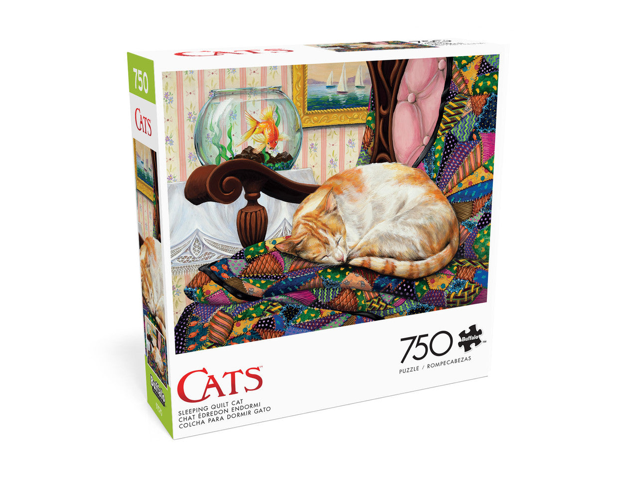 buffalo-games-cats-sleeping-quilt-cat-puzzle-750-teile image 3
