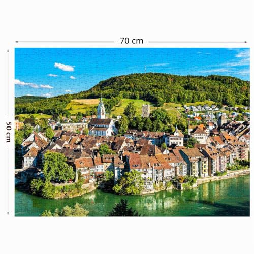 huadada-laufenburg-puzzle-1000-teile-70x50-cm-bunt image 8