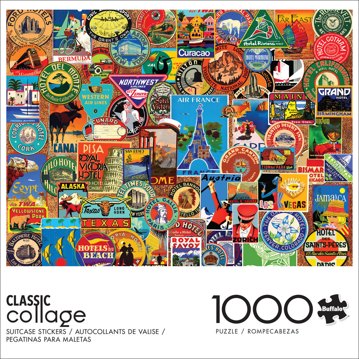 buffalo-games-suitcase-stickers-puzzle-1000-teile-collage image 4
