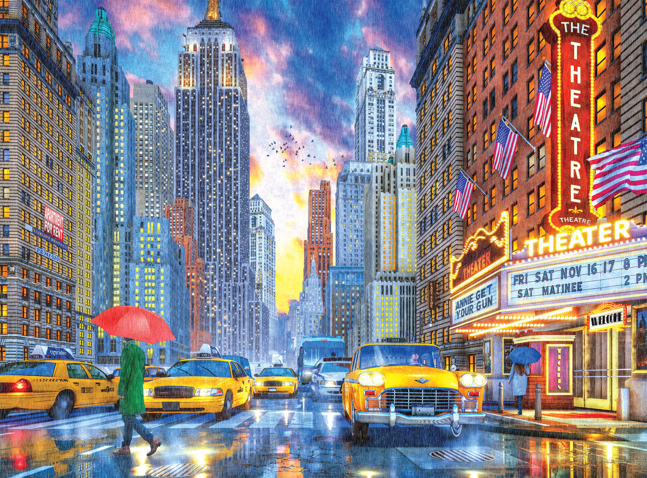 buffalo-games-rainy-manhattan-puzzle-1000-teile-new-york image 1