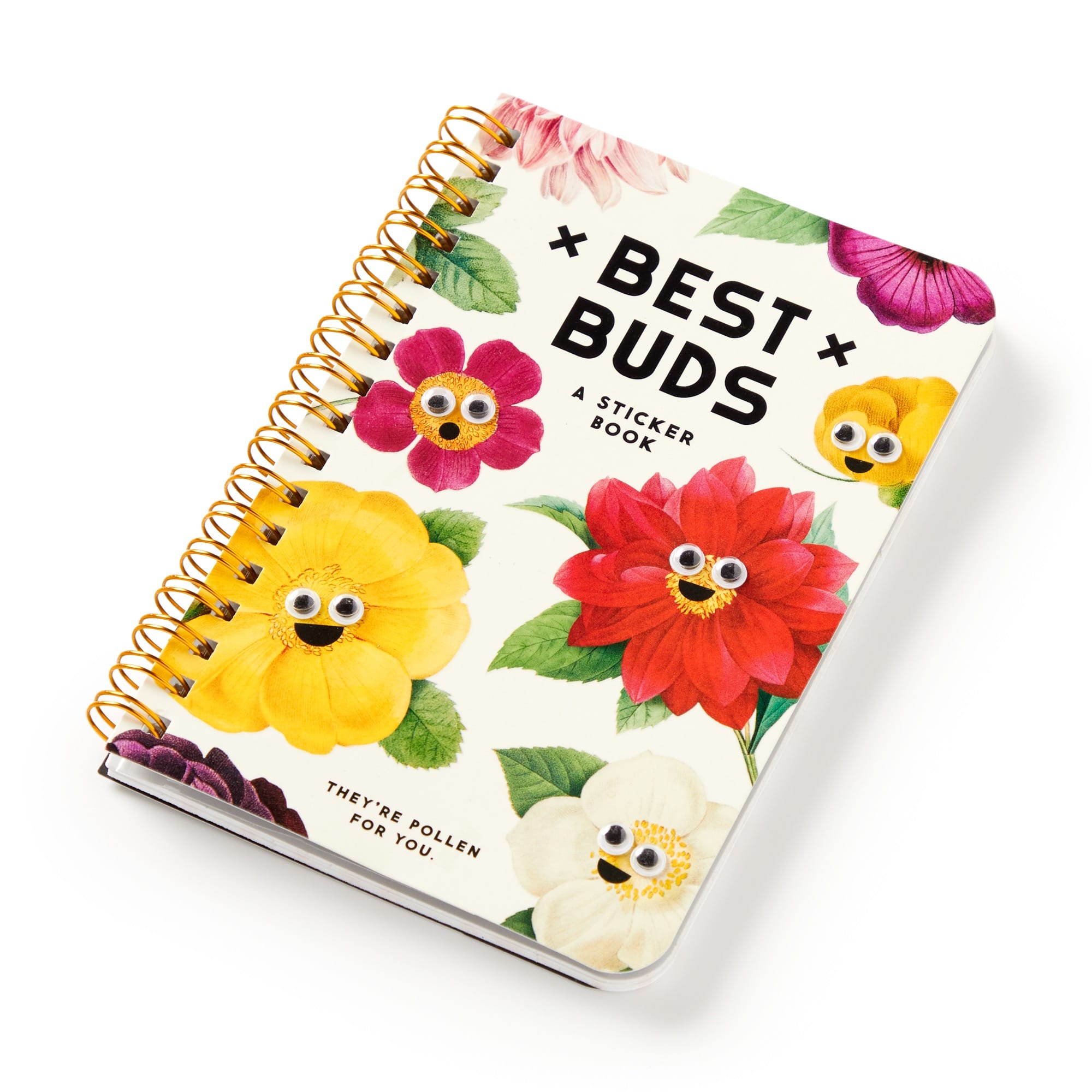 best-buds-googly-stickerbuch-blumen-wackelaugen-20-seiten image 2