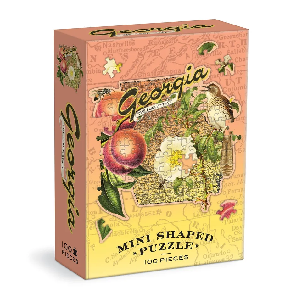 galison-georgia-mini-shaped-puzzle-100-teile image 1