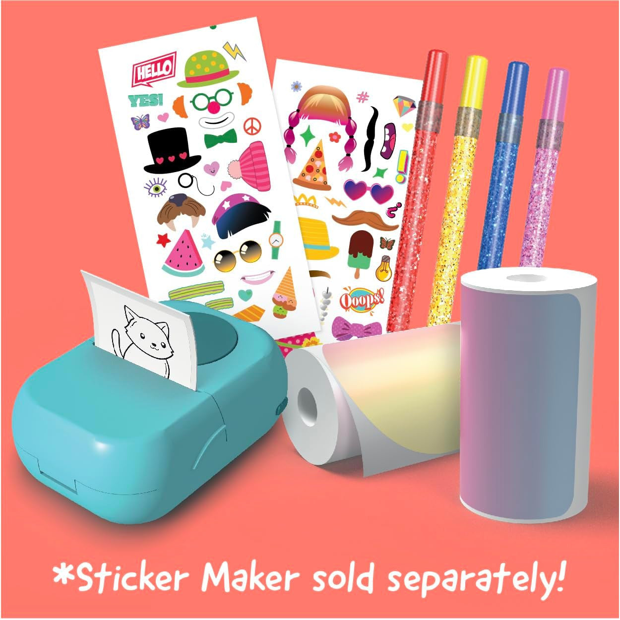 buffalo-games-hello-blink-sticker-maker-refill-80-glitzer-sticker image 2